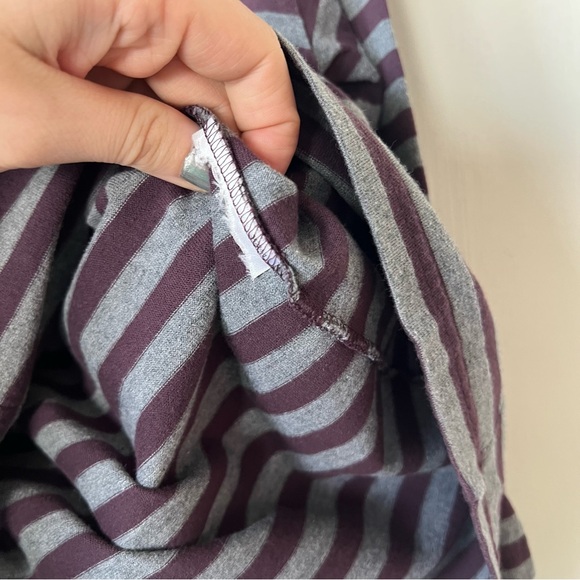 Marimekko Grey & Purple Striped Tunic Tee - Picture 5 of 6